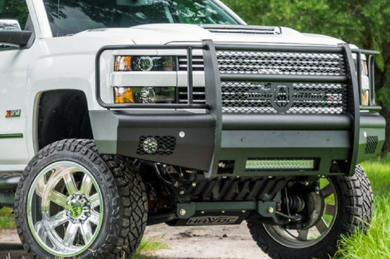Chevrolet 2500 Bumper - Front - Road Armor - Vaquero Full Guard - Tex Blk - `15-`19